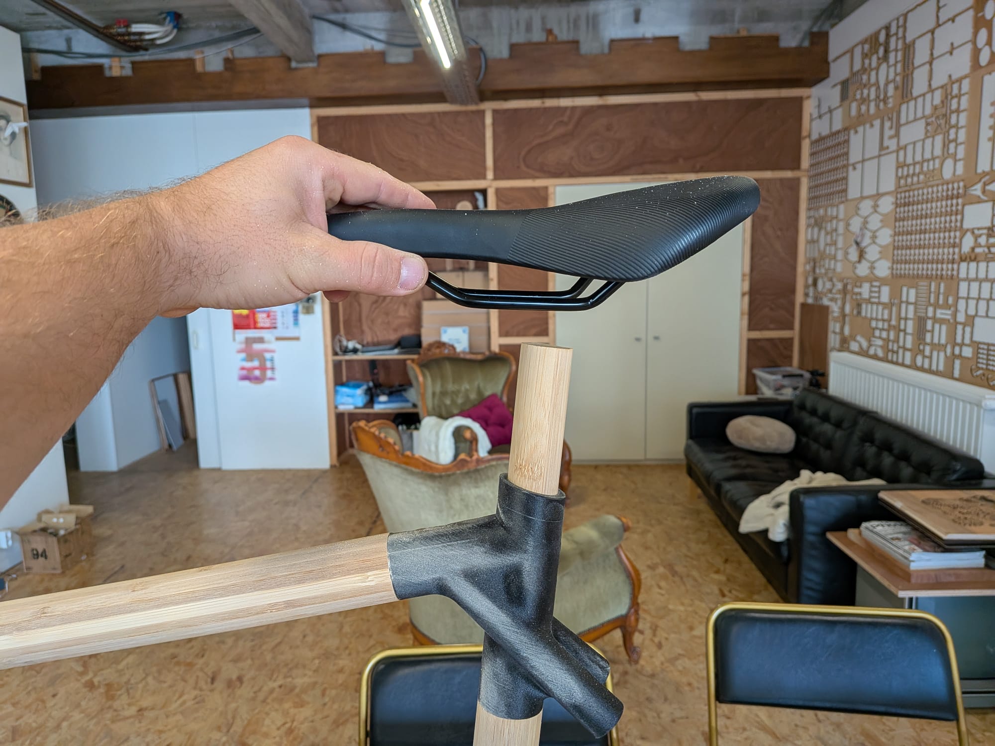 Prototype bike frame