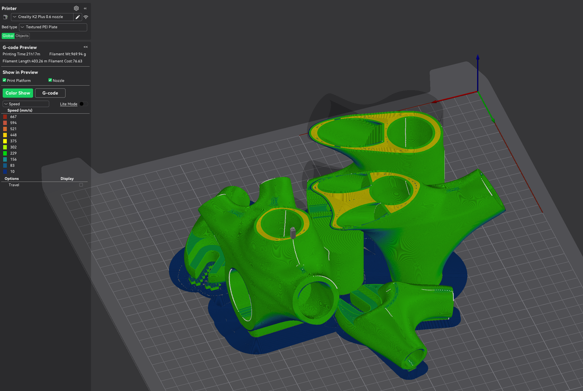 Prototype bike frame